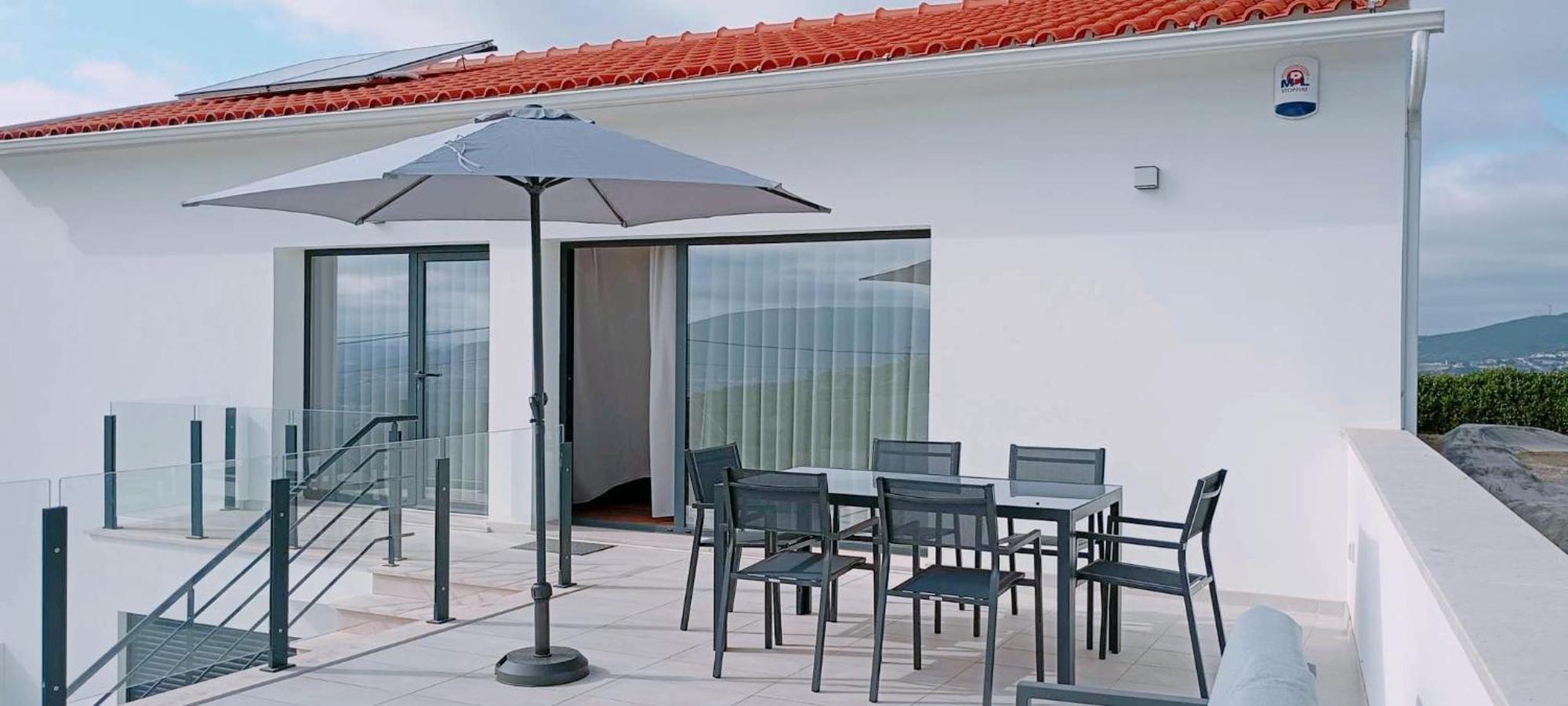 הוילה Alqueidão da Serra Casa De Lazer Da Cha מראה חיצוני תמונה